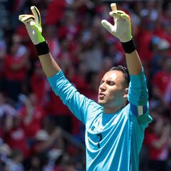 Ovación a Keylor en el triunfo de Costa Rica ante Irlanda del Norte