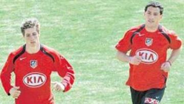 <b>AL CÉSPED. </b>El Niño saltó al césped por primera vez desde su lesión.