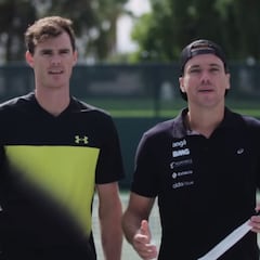 Los 5 gestos que debes conocer para jugar dobles en tenis