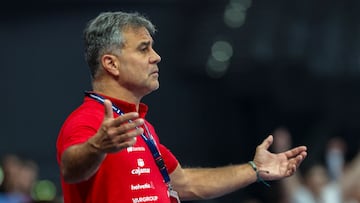 Ambros Martín, seleccionador de España.