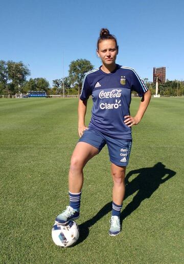 Florencia Bonsegundo, capitana de la selección argentina.