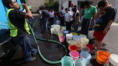 Cortes de agua en CDMX y EDOMEX: cuándo inician y colonias afectadas