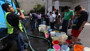 Cortes de agua en CDMX y EDOMEX: cuándo inician y colonias afectadas