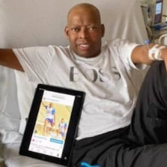 El curioso mensaje del 'Tino' Asprilla al salir del hospital
