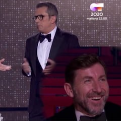 La broma de Buenafuente y Silvia Abril contra el fútbol en los Goya que aplaudió la sala y dio mucho juego en redes