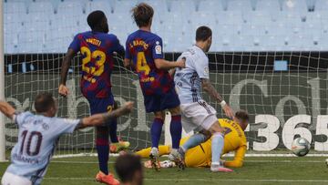 El Celta sac&oacute; un empate ante el Barcelona.