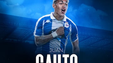 Oficial: el argentino Juan Gauto, noveno fichaje del Depor