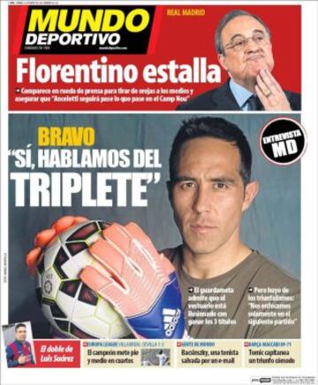 Portadas de la prensa deportiva