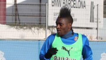 El Espanyol vuelve al trabajo sin Thievy, que tiene permiso