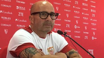 Sampaoli ante su primer derbi: "Es un partido de barrio"