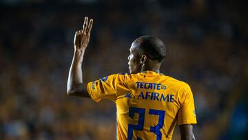 Lus¡is Quinones of Tigres during the game Tigres UANL vs Monterrey, corresponding to Round 09 of the Torneo Apertura 2023 of the Liga BBVA MX, at Universitario Stadium, on September 23, 2023.
<br><br>
Lus¡is Quinones de Tigres durante el partido Tigres UANL vs Monterrey, correspondiente a la Jornada 09 del Torneo Apertura 2023 de la Liga BBVA MX, en el Estadio Universitario, el 23 de Septiembre de 2023.