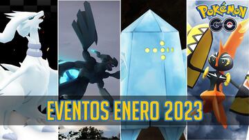 Pok&eacute;mon GO en enero 2023: vuelven Reshiram y Zekrom, Incursiones, eventos y m&aacute;s