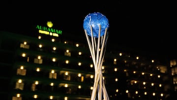 Trofeo de la Copa Intercontinental de fútbol sala 2025.