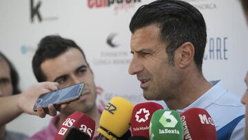 Figo: "La expulsión a Cristiano fue exagerada"