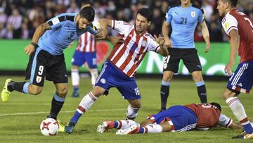 Riveros, baja de Paraguay por lesión frente a Colombia