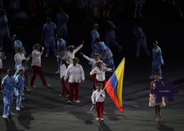 Colombia pone el sabor en el desfile de inauguración