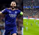 Ha pasado desapercibido: lo que hizo parte del Etihad tras el Panenka de Benzema