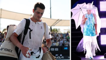 Joao Fonseca y Naomi Osaka.
