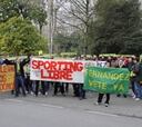 El domingo, nueva protesta de seguidores del Sporting de Gijón