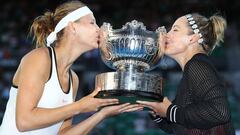 Mattek-Sands y Safarova logran el título de dobles femenino
