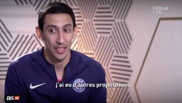 Di Maria: "Si renové es porque quiero ganar la Champions"