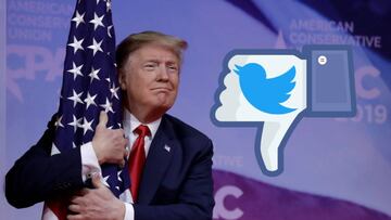 Las redes sociales contra Trump: símbolos nazis y manipulación mediática