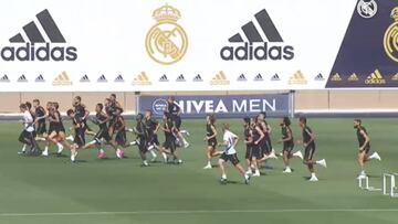 El Madrid, con Bale, vuelve a entrenar en Valdebebas