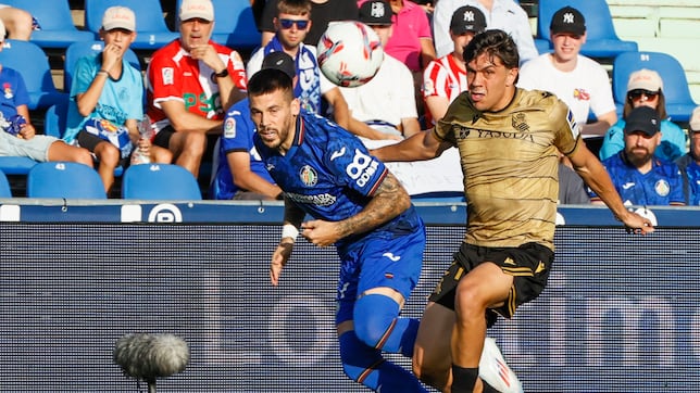 El Getafe se come a la Real sin llegar al postre