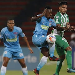Nacional vence a Jaguares y sigue colíder de la Liga Águila