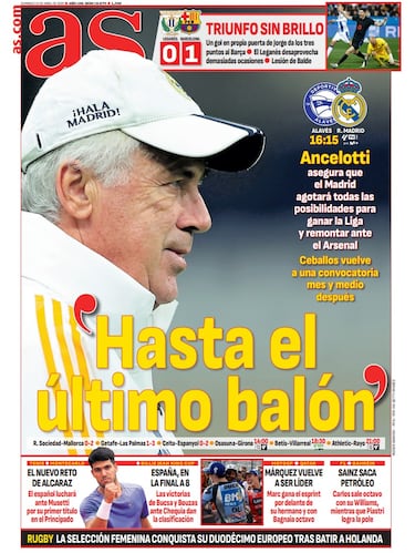 Las portadas de AS de abril