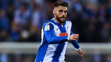 David López, jugador del Espanyol.