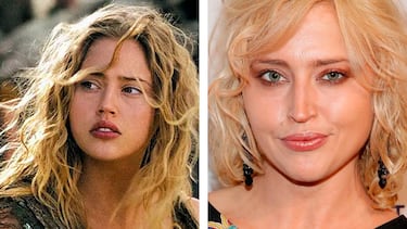 Los protagonistas de la película 'El planeta de los simios' de 2001 Tim Burton Mark Wahlberg