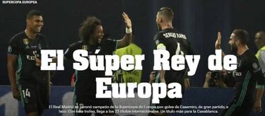 La prensa se rinde al Madrid: "Baile Real sobre José"