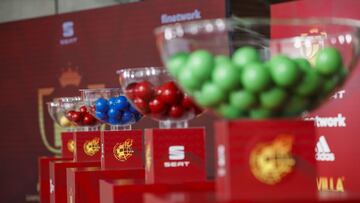 Sorteo de Copa del Rey en directo hoy: partidos y cruces de octavos