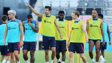 Entrenamiento del Barcelona