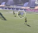 El gol y la asistencia de jugón del hijo de Reyes con el Madrid