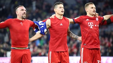 James, figura en la victoria del Bayern Múnich ante Schalke 04