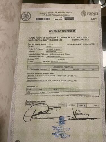 Ex árbitro Adalid Maganda crea asociación a favor de los derechos de comunidad afro