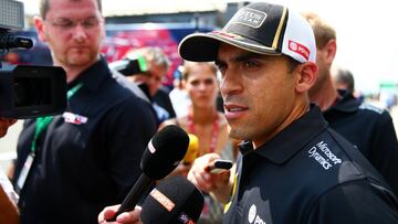 Pastor Maldonado en 2015 cuando era piloto de Lotus F1.