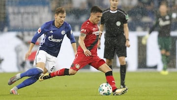 Aránguiz jugó un tiempo en el empate de Bayer Leverkusen