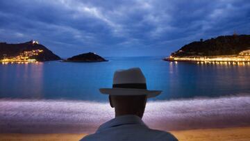 Playa de la Concha, San Sebasti&aacute;n, Donostia, Guip&uacute;zcoa, Pa&iacute;s Vasco, Espa&ntilde;a. 