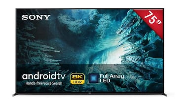 La smart TV Sony ZH8 de 75’’ con colores mejorados y sonido Dolby Atmos