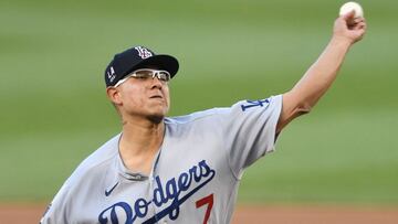Julio Urías llega a 10 victorias tras triunfar frente a Nationals