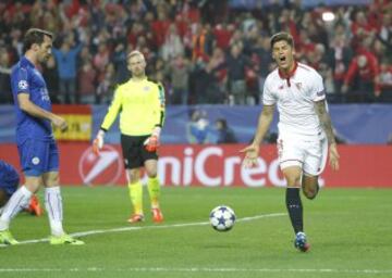 2-0. Joaquín Correa celebró el segundo gol.