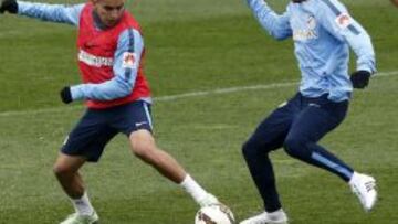 Entrenamiento del Atlético