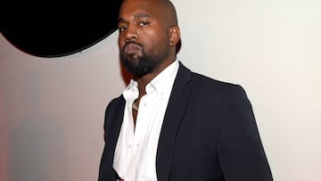 Kanye West en la fiesta de cumplea&ntilde;os n&uacute;mero 50 de Diddy en Los Angeles, California. Diciembre 14, 2019.