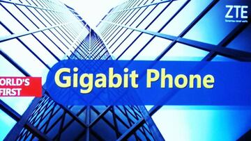 As¨ª es el nuevo ZTE Gigabit Phone, el primer tel¨¦fono m¨®vil con tecnolog¨ªa 5G