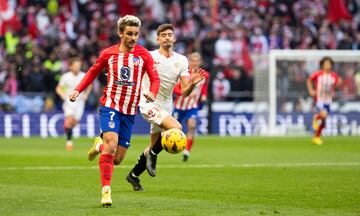 Griezmann has been in superb form for Atlético Madrid, who he says will be his last European club. 