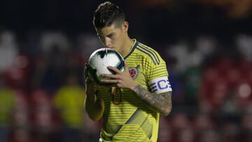 James reacciona a su convocatoria a Selección