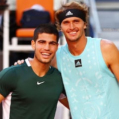 Alcaraz, ante el espejo de Zverev